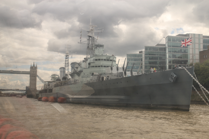 Pearl's Harbor Blog. London mit Kindern. Die HMS Belfast