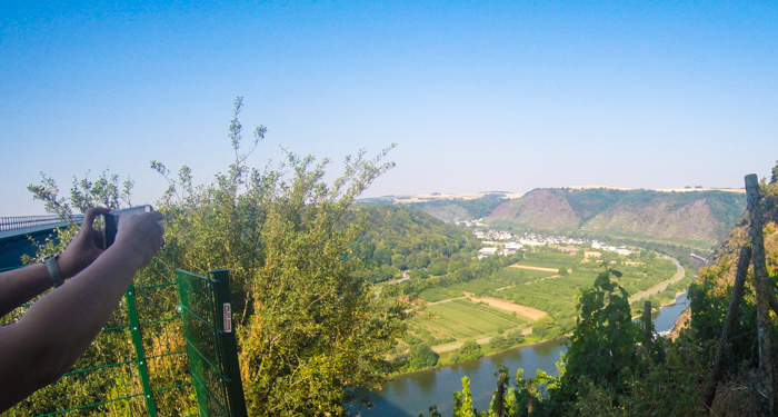 Raststätte Moseltal, Ausblick 