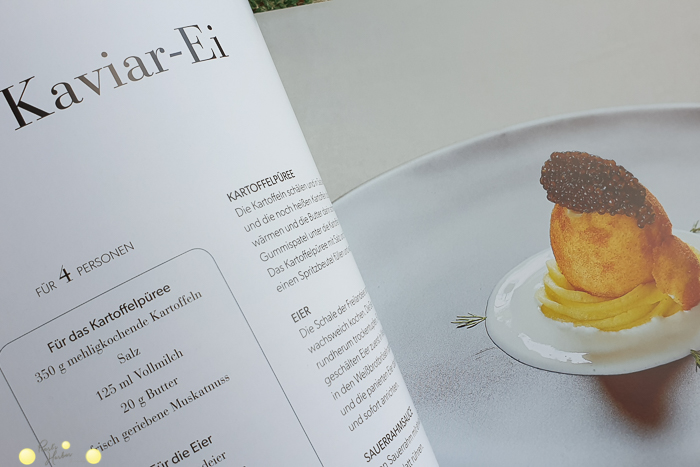 Rezept für ein Kaviar-Ei aus dem Buch Frauen an den Herd von Stephanie Bräuer mit Bildern von Annette Sanden