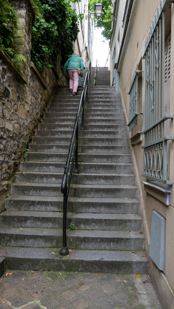 Treppen zu Sacre Coeur