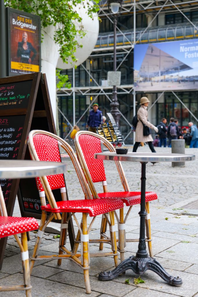 Café am Centre Pompidou