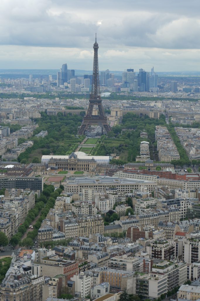 Aussicht vom Tour Montparnasse in Paris