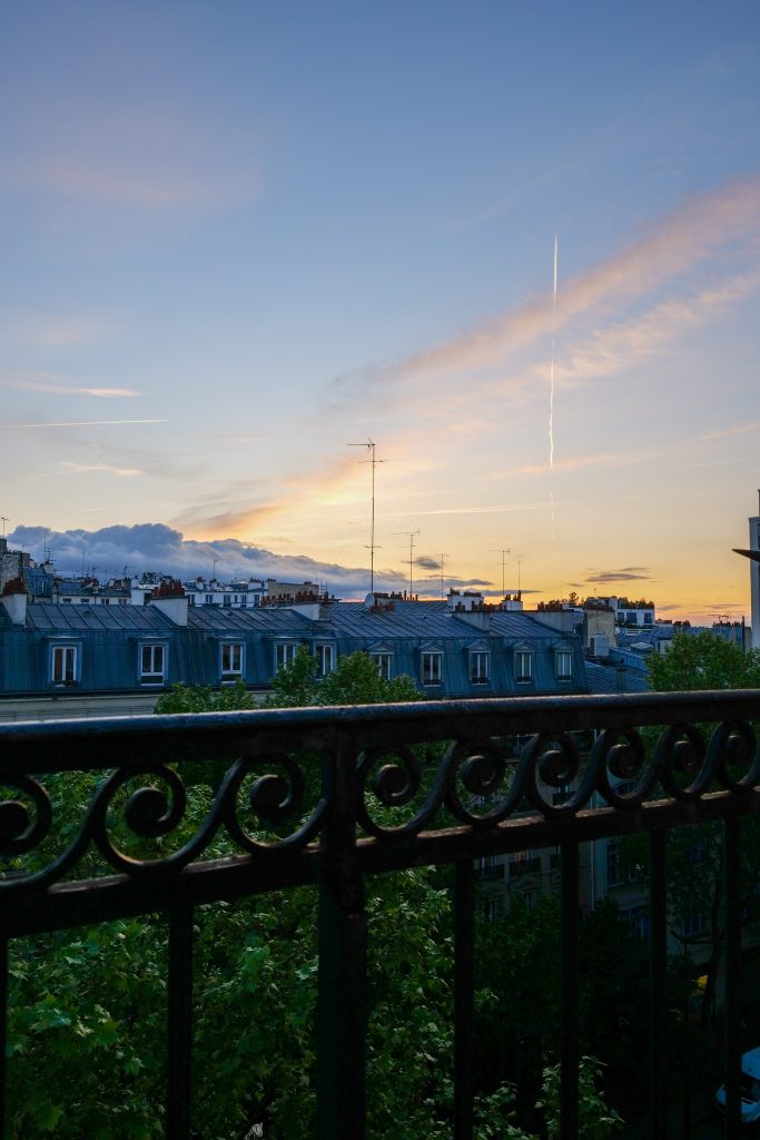 Sonnenuntergang in Paris