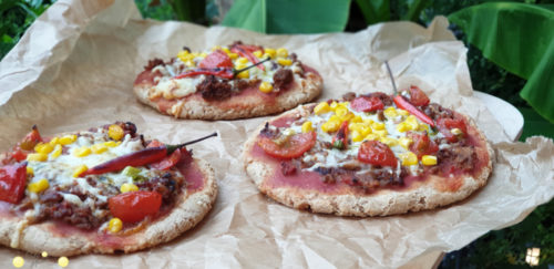 Rezept Dinkelvollkornpizza